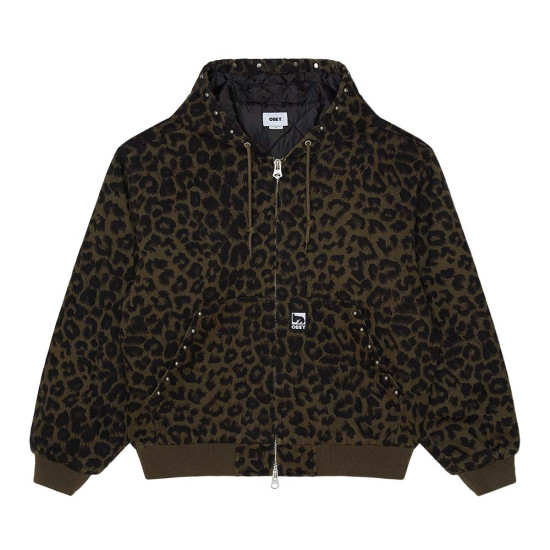 Obey Ανδρικό μπουφάν Studded Zip Up Jacket